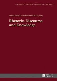Abbildung von: Rhetoric, Discourse and Knowledge - Peter Lang Verlag