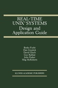 Cover: Real-Time UNIX&reg; Systems - Springer