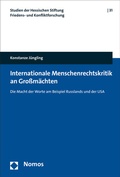 Cover: Internationale Menschenrechtskritik an Gro&szlig;m&auml;chten - Nomos