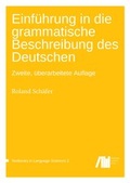 Cover: Einf&uuml;hrung in die grammatische Beschreibung des Deutschen - Freie Universit&auml;t Berlin Universit&auml;tsbibliothek