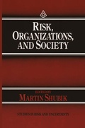 Cover: Risk, Organizations, and Society - Springer