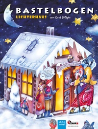Abbildung von: Lichterhaus Hänsel und Gretel mit Hexe Bastelbogen - Atelier Color