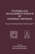 Cover: Systems and Management Science by Extremal Methods - Springer