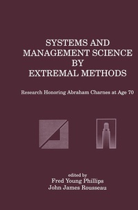 Enlarge image Cover: Systems and Management Science by Extremal Methods - Springer
