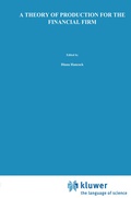 Cover: A Theory of Production for the Financial Firm - Springer