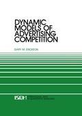 Cover: Dynamic Models of Advertising Competition - Kluwer Academic Publishers