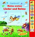 Cover: Meine ersten Lieder und Reime, 10 Button Liederbuch mit Noten - Phoenix International Publications Inc.