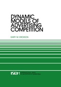 Cover: Dynamic Models of Advertising Competition - Springer