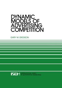 Enlarge image Cover: Dynamic Models of Advertising Competition - Springer