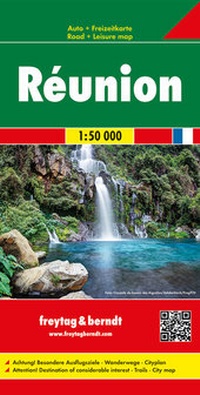 Abbildung von: Réunion, Autokarte 1:50.000 - Freytag-Berndt und ARTARIA