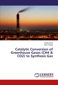 Cover: Catalytic Conversion of Greenhouse Gases (CH4 & CO2) to Synthesis Gas - LAP Lambert Academic Publishing