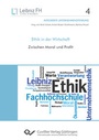 Cover: Ethik in der Wirtschaft - Cuvillier Verlag