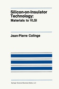 Cover: Silicon-on-Insulator Technology - Kluwer Academic Publishers