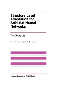 Abbildung von: Structure Level Adaptation for Artificial Neural Networks - Kluwer Academic Publishers