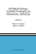 Cover: International Competitiveness in Financial Services - Springer