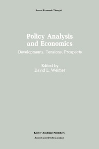 Enlarge image Cover: Policy Analysis and Economics - Springer