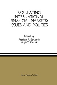 Enlarge image Cover: Regulating International Financial Markets: Issues and Policies - Springer