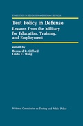 Cover: Test Policy in Defense - Springer