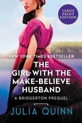 Cover: The Girl With The Make-Believe Husband [Large Print] - Avon Books