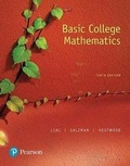 Cover: Basic College Mathematics Plus Pearson Mylabs Math with Pearson Etext -- Access Card Package - Pearson