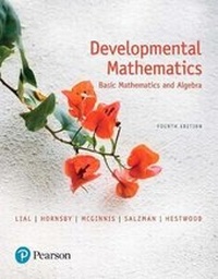 Enlarge image Cover: Developmental Mathematics - Pearson