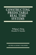 Cover: Constructing Predictable Real Time Systems - Springer