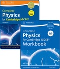 Cover: Complete Physics for Cambridge IGCSE (R) Student Book and Workbook Pack - Oxford University Press