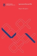 Cover: Agreement Beyond Phi - MIT Press