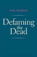 Cover: Defaming the Dead - Yale University Press