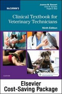 Enlarge image Cover: Mccurnin'S Clinical Textbook for Veterinary Technicians - Textbook and Workbook Package - Saunders