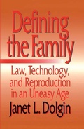 Cover: Defining the Family - New York University Press