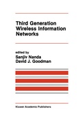 Cover: Third Generation Wireless Information Networks - Kluwer Academic Publishers