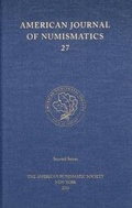 Cover: American Journal of Numismatics 27 - American Numismatic Society,U.S.