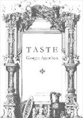 Cover: Taste - Seagull Books London Ltd