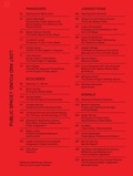 Cover: Public Space? Lost and Found - MIT School of Architecture and Planning  (SA+P)