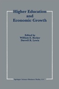Cover: Higher Education and Economic Growth - Springer