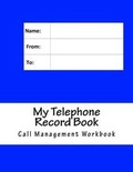 Cover: My Telephone Record Book - Work Press