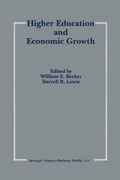 Cover: Higher Education and Economic Growth - Springer