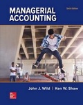 Cover: Managerial Accounting - McGraw Hill Higher Education