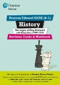 Cover: Pearson REVISE Edexcel GCSE History King Richard I and King John Revision Guide and Workbook incl. online revision - for 2025 exams - Pearson Education Limited