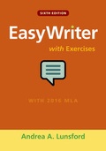Cover: EasyWriter with Exercises - Bedford/Saint Martin's