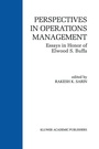 Cover: Perspectives in Operations Management - Kluwer Academic Publishers