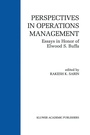 Cover: Perspectives in Operations Management - Springer
