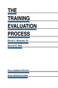 Cover: The Training Evaluation Process - Springer