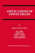 Cover: Applications of Finite Fields - Springer