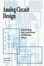 Cover: Analog Circuit Design - Kluwer Academic Publishers