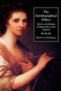 Cover: The Autobiographical Subject - Johns Hopkins University Press