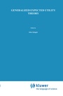 Cover: Generalized Expected Utility Theory - Springer