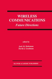 Enlarge image Cover: Wireless Communications - Kluwer Academic Publishers