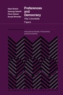 Cover: Preferences and Democracy - Springer